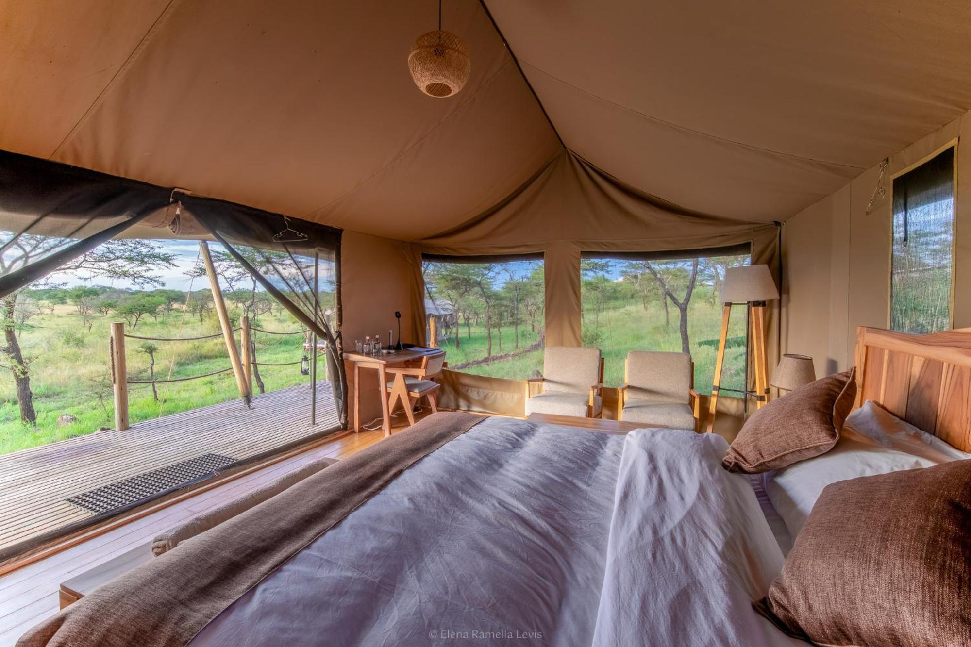 Serengeti Kifaru Tented Lodge Mugumu Ngoại thất bức ảnh