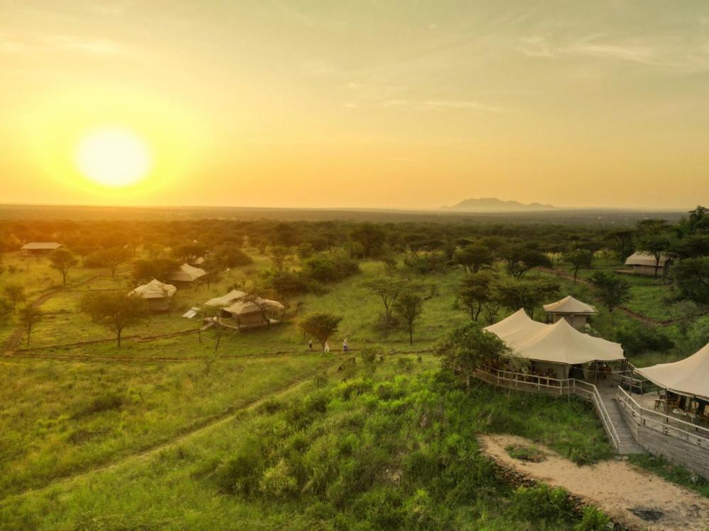 Serengeti Kifaru Tented Lodge Mugumu Ngoại thất bức ảnh