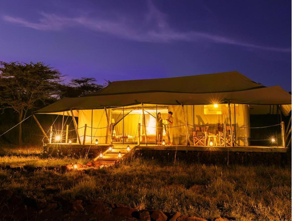 Serengeti Kifaru Tented Lodge Mugumu Ngoại thất bức ảnh
